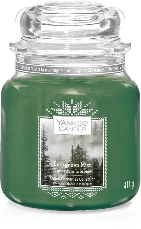Yankee Candle Evergreen Mist Medium Jar