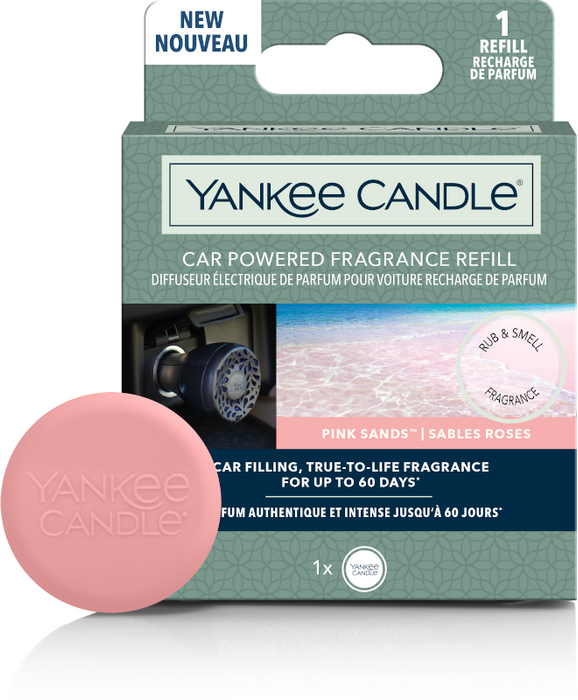 Yankee Candle Pink Sands Car Powered Fragrance Diffuser Refill