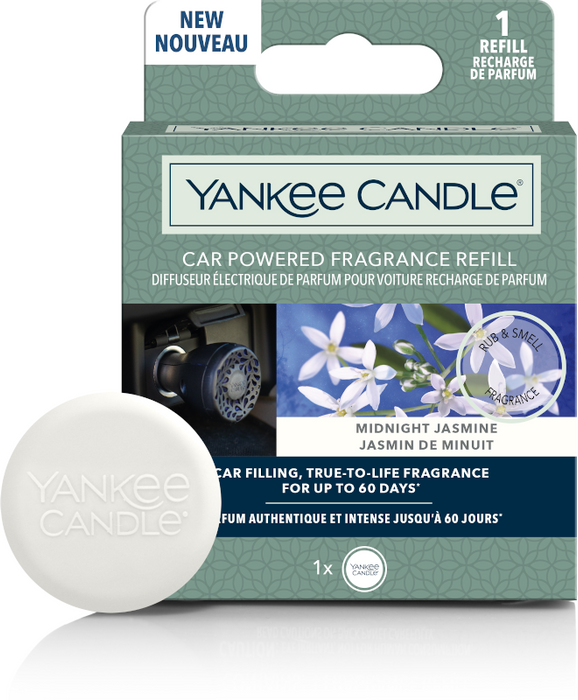 Yankee Candle Midnight Jasmine Car Powered Fragrance Diffuser Refill