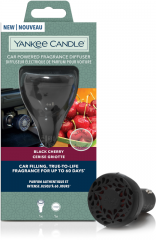 Yankee Candle Black Cherry  Car Powered Fragrance Diffuser Starter Kit