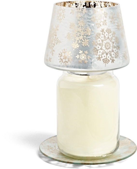 Yankee Candle Snowflake Frost Large Shade & Tray