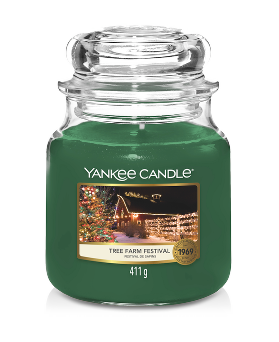 Yankee Candle Tree Farm Festival Medium Jar