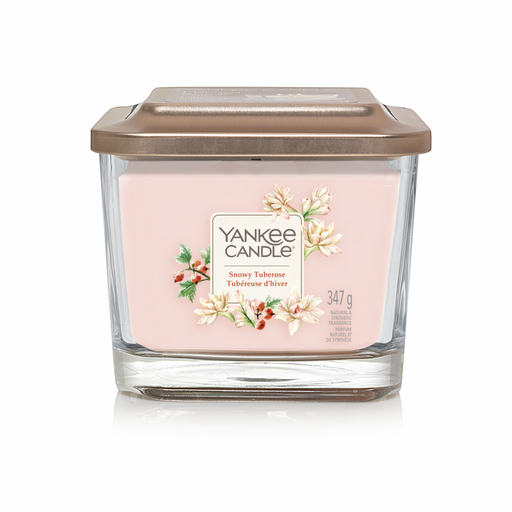 Yankee Candle Snowy Tuberose Medium Vessel