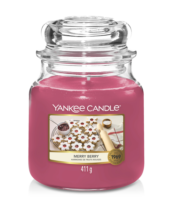 Yankee Candle Merry Berry Medium Jar