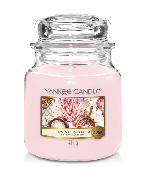 Yankee Candle Christmas Eve Cocoa Medium Jar