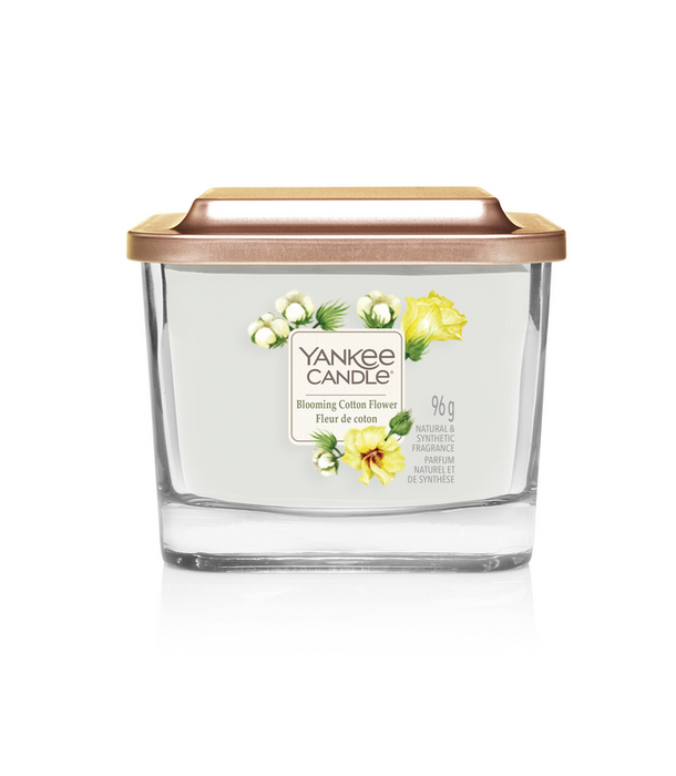 Yankee Candle Blooming Cotton Flower Small Elevation