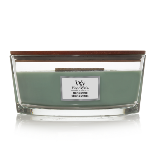 WoodWick Sage & Myrrh Ellipse Candle