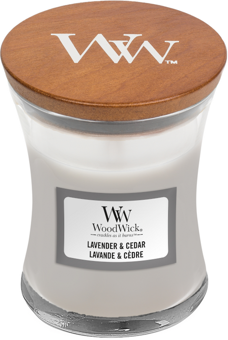 WoodWick Lavender & Cedar Mini Candle