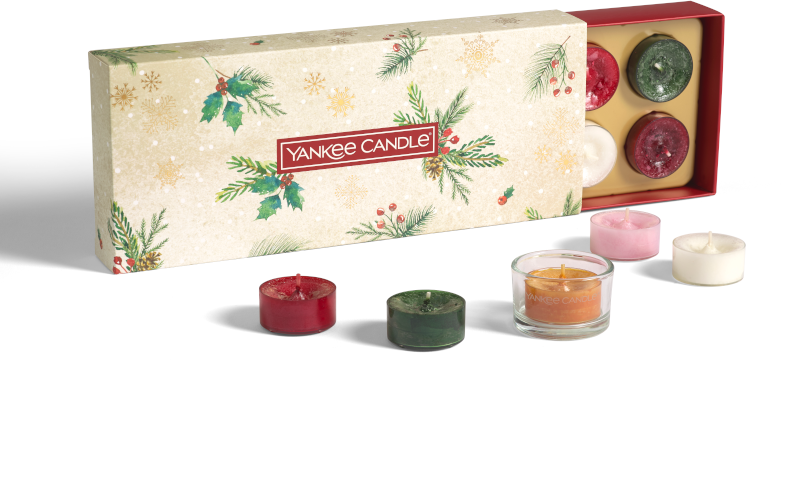 Yankee Candle Magical Christmas Morning 10 Tea lights & 1 Holder