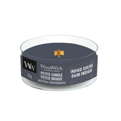 Woodwick Indigo Suede Petite