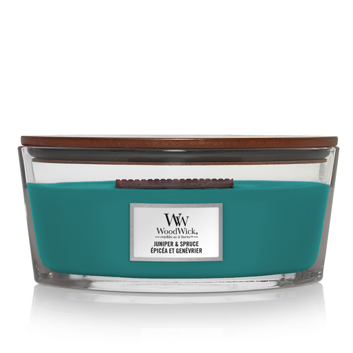 WoodWick Juniper & Spruce Ellipse Candle
