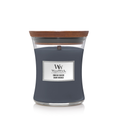 WoodWick Indigo Suede Medium Candle