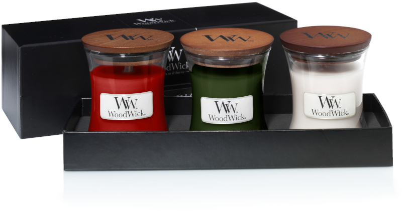 WoodWick Deluxe Gift Set Mini Jar Autumn/Winter