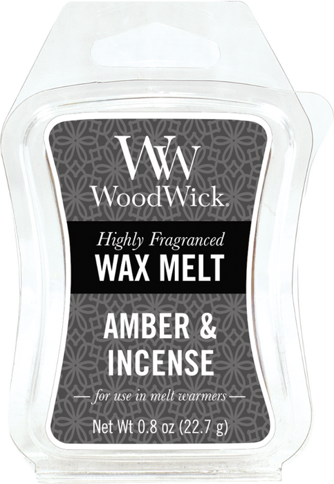 WoodWick Amber & Incense Wax Melt