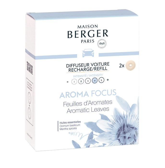 Maison Berger Paris Car Diffuser Aroma Focus Refill