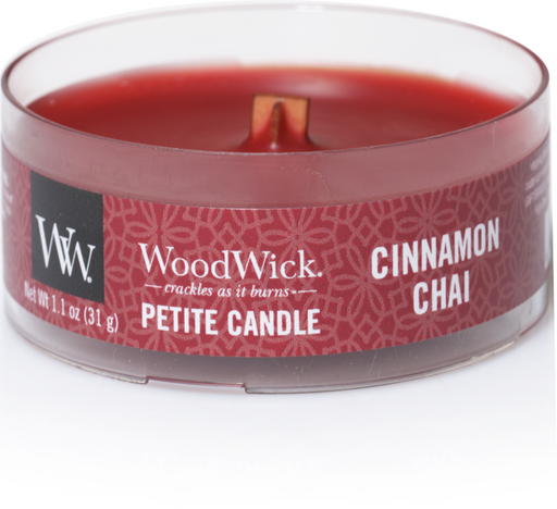 WoodWick Cinnamon chai Petit Candle