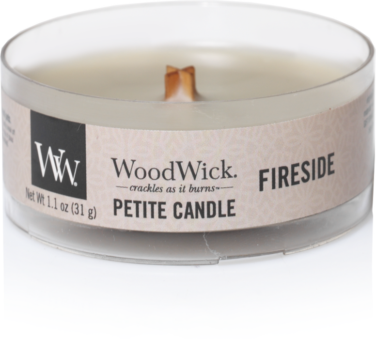 Woodwick Fireside Petite Candle