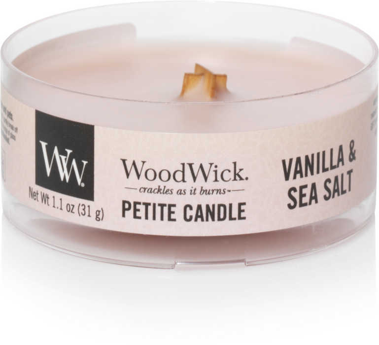 Woodwick Vanilla Sea Salt Petite Candle
