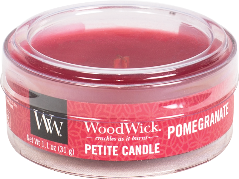 Woodwick Pomegranate Petite Candle