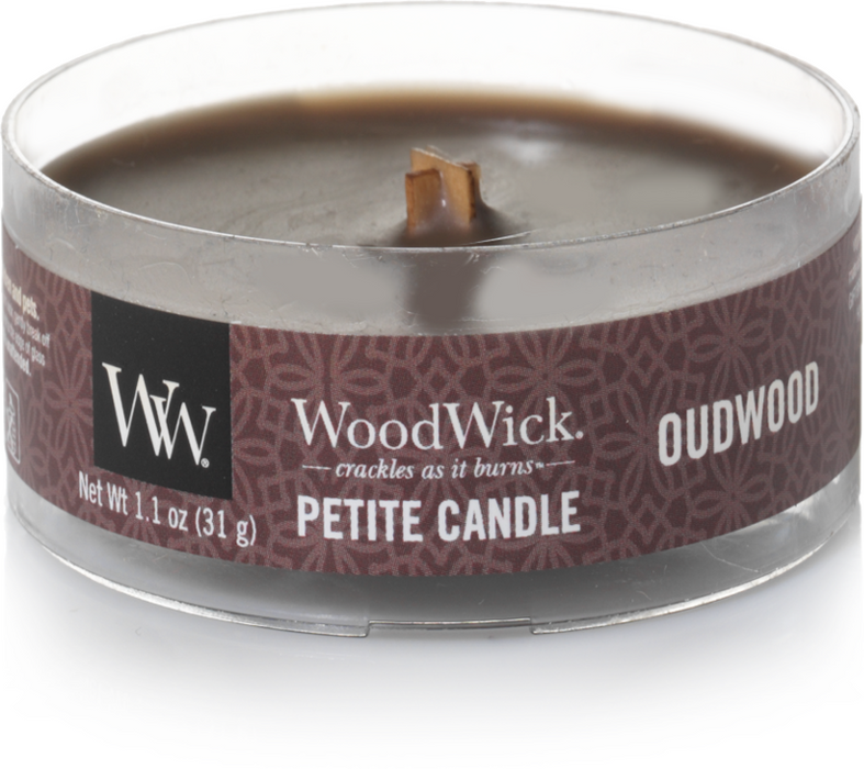 Woodwick Oudwood Petite Candle