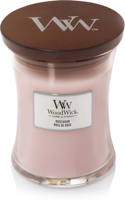 Woodwick Rosewood Medium Candle