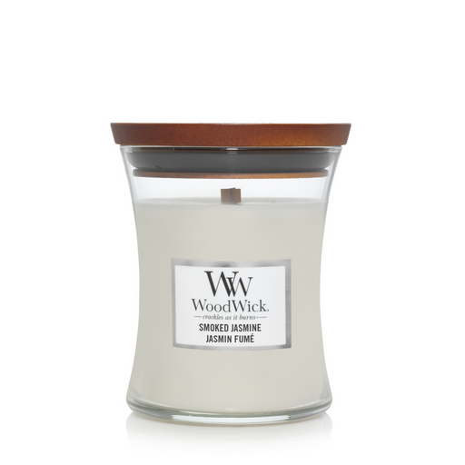 WoodWick Smoked Jasmine Medium Candle