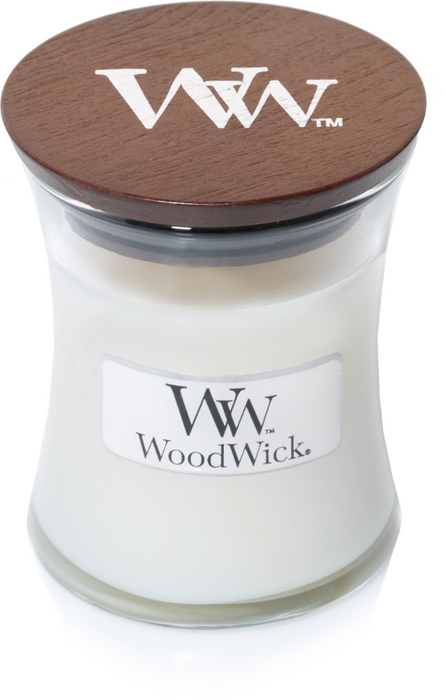 WoodWick White Tea & Jasmine Mini Candle