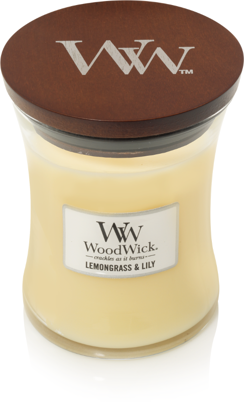 WoodWick Lemongrass & Lily Mini Candle