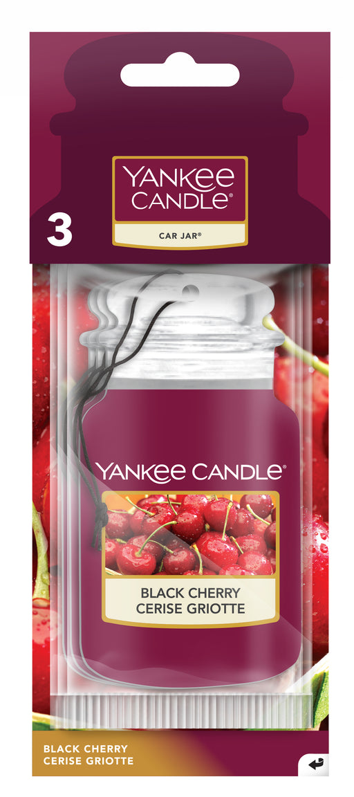 Yankee Candle Black Cherry Car Jar Classic