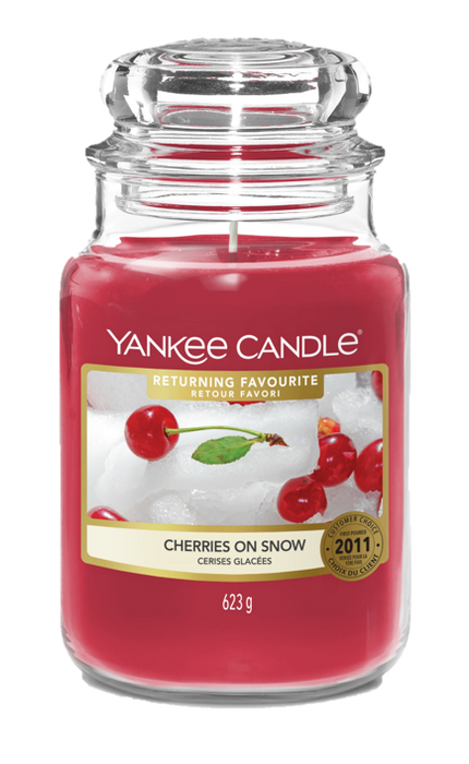 Yankee Candle Cherries on Snow Large Jar