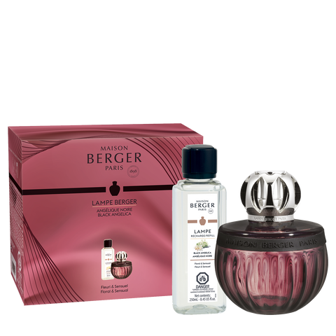 Maison Berger Duality Prune Lamp Set