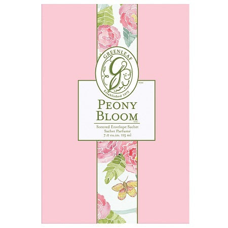 Greenleaf Peony Bloom Large Sachet