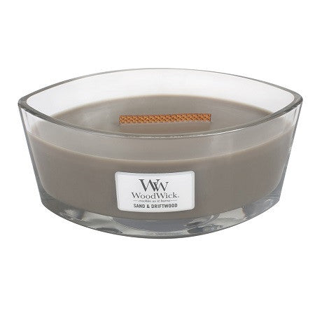 WoodWick Sand & Driftwood Ellipse Candle