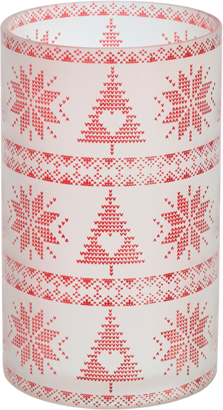 Yankee Candle Red Nordic Jar Holder