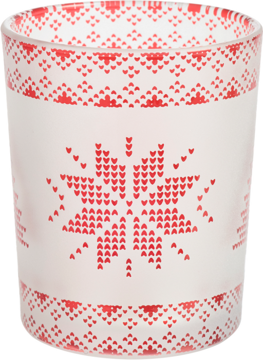 Yankee Candle Red Nordic Tea Light & Votive Holder