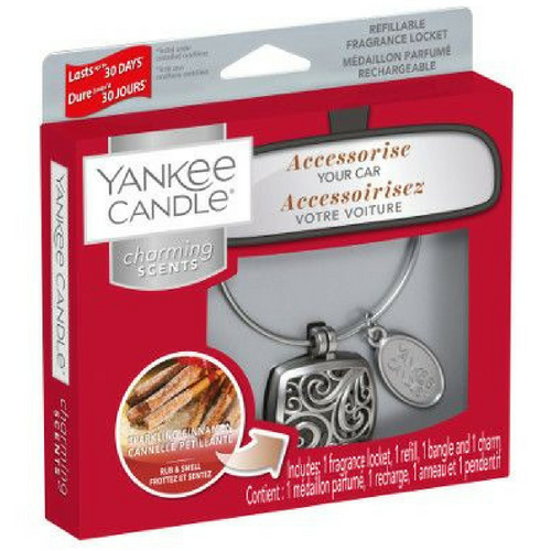 Yankee Candle Sparkling Cinnamon Charming Scents Starter Kit Square