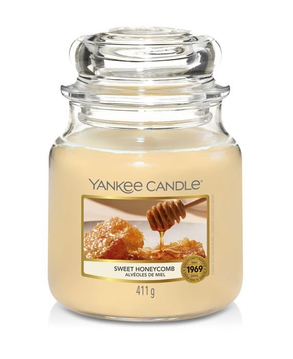 Yankee Candle Sweet Honeycomb Medium Jar