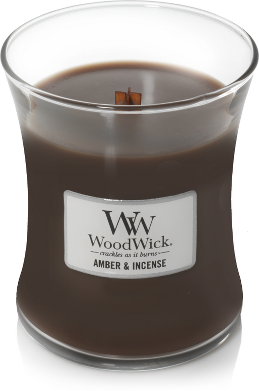 Woodwick Amber And Incense Medium Hourglass Candle