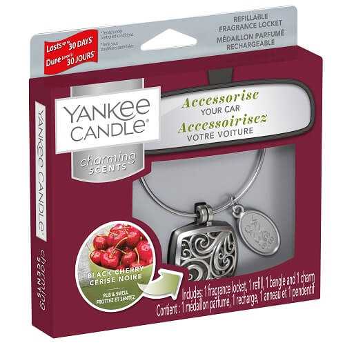 Yankee Candle Black Cherry Charming Scents Starter Kit Square