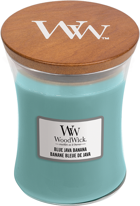 Woodwick Blue Java Banana Medium Jar