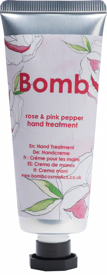 Bomb Cosmetics Rose & Pink Pepper Hand Treatment 25ml