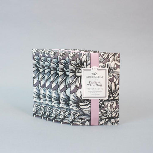 Greenleaf Dahlia & White Musk Large Sachet