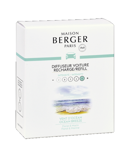 Maison Berger Paris Car Diffuser Ocean Breeze Refill