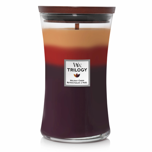 WoodWick Holiday Cheer Trilogy Large Candle