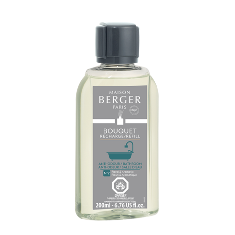Maison Berger Paris Anti-Odor Bathroom #1 Aquatic Refill Reed Diffuser