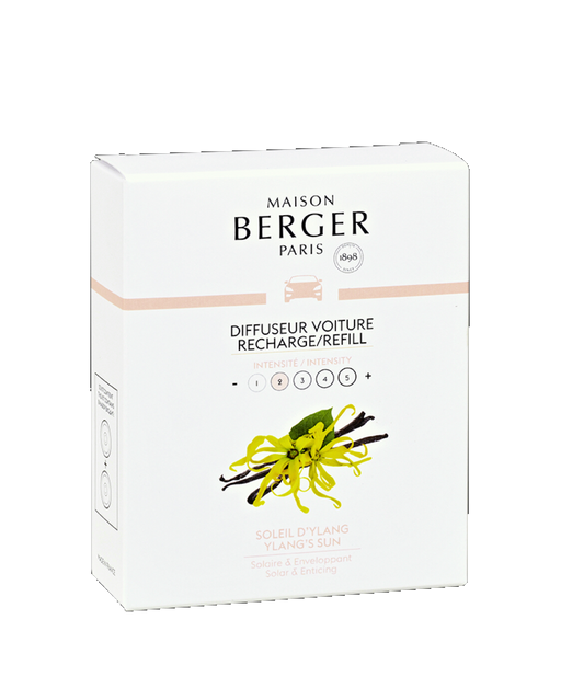 Maison Berger Paris Car Diffuser Ylang Sun Refill