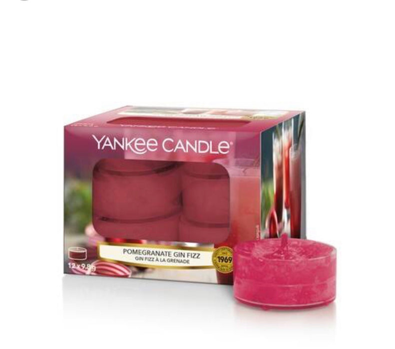 Yankee Candle Pomegranate Gin Fizz Tea Lights
