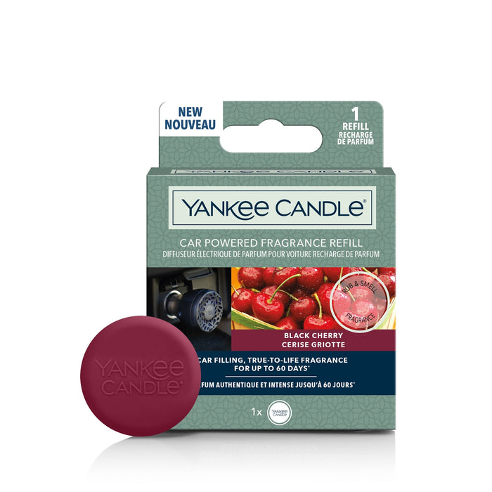 Yankee Candle Black Cherry Car Powered Fragrance Diffuser Refill