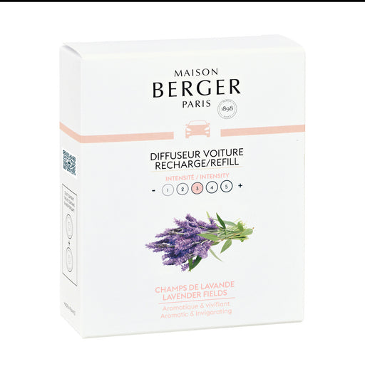 Maison Berger Paris Car Diffuser Lavender Fields Refill
