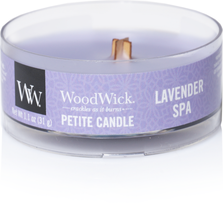 Woodwick Lavender Spa Petite Candle